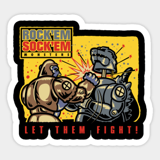 Let'Em Fight! Sticker